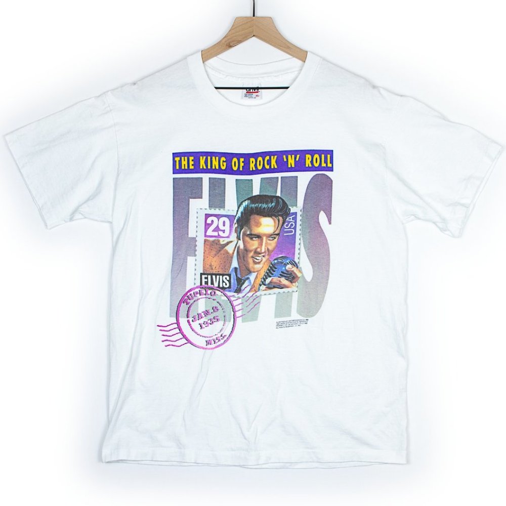SOLD! Elvis Postal Stamp Release Single Stitch